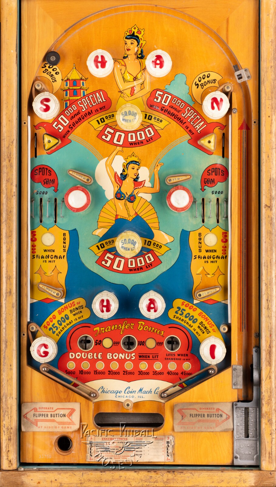 Shanghai playfield